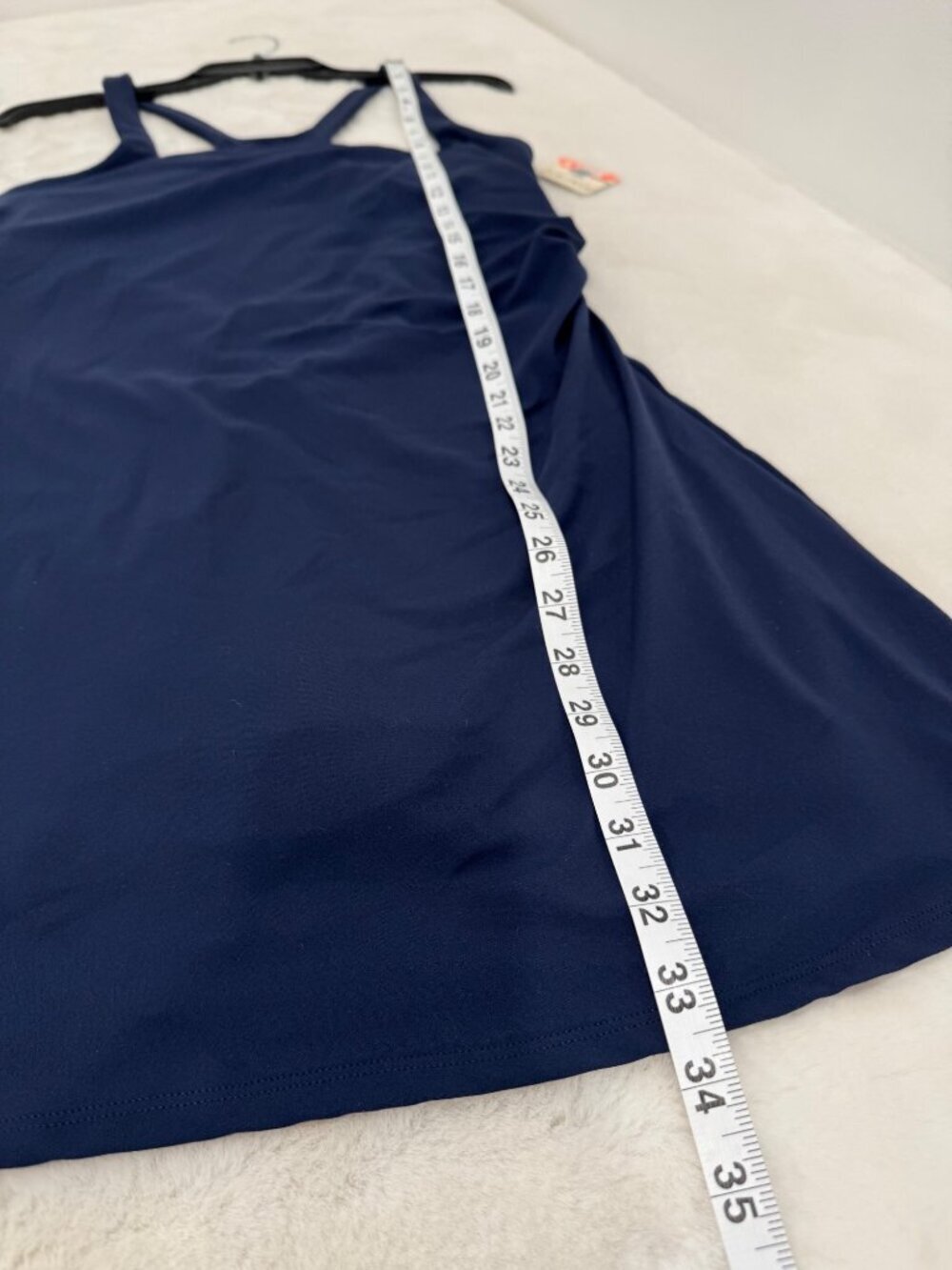 New Free People Movement Women's Size L Navy Never Better Activewear Dress - Picture 5 of 12